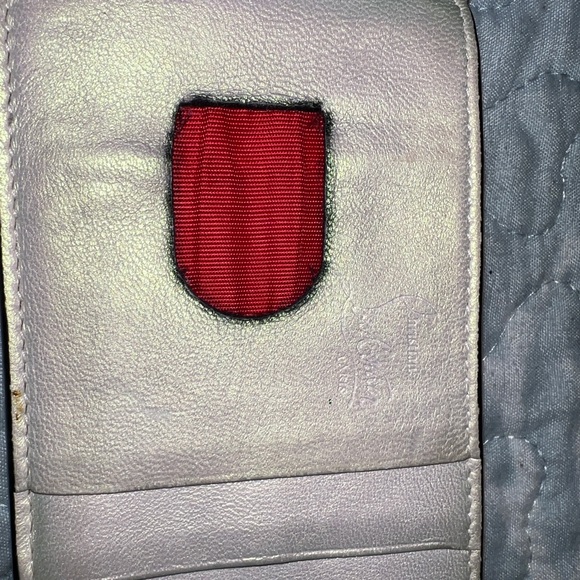 Christian Louboutin Credilou White Irridescent Card Case Compact Wallet - Picture 10 of 14